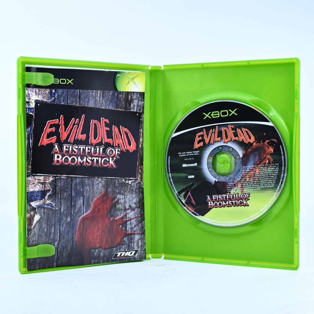 Evil Dead: A Fistful Of Boomstick - Original Xbox Game + Manual - PAL