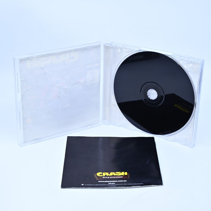 Crash Bandicoot - Sony Playstation 1 / PS1 Game + Manual - PAL - MINT DISC!