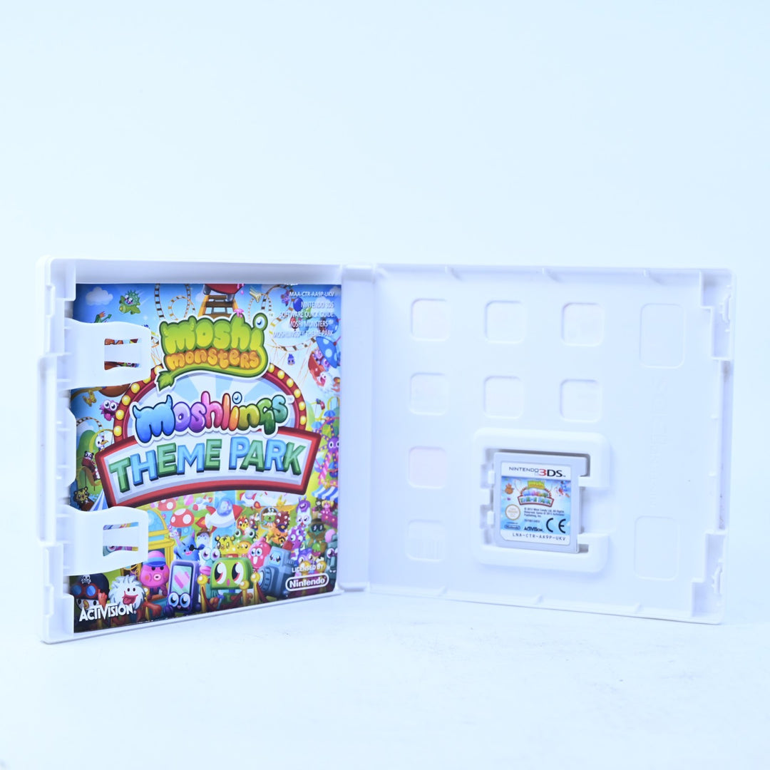 Moshi Monsters Moshlings Theme Park - Nintendo 3DS Game - PAL + Manual