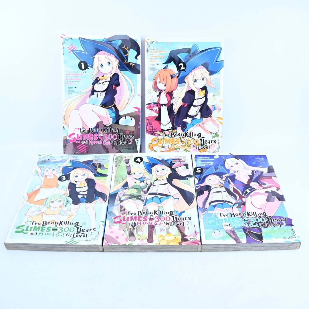I've Been Killing Slimes for 300 Years and Maxed Out My Level - Vols 1-5 - Manga