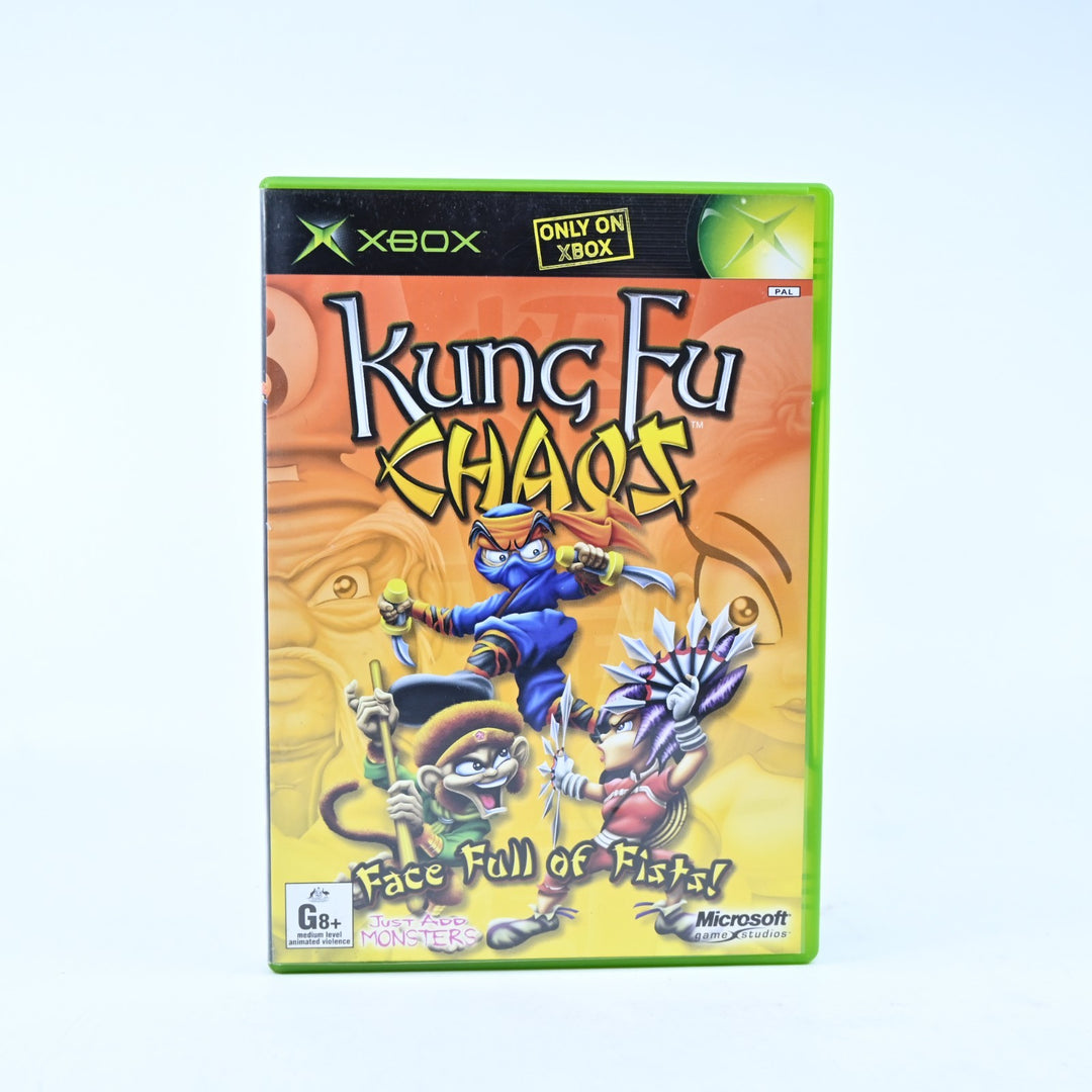 Kung Fu Chaos - Original Xbox Game - No Manual - PAL - MINT DISC!