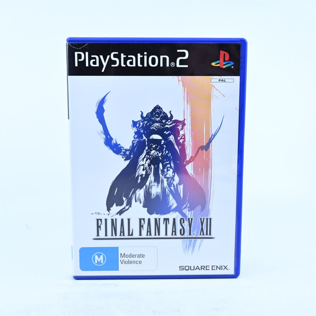 Final Fantasy XII - Sony Playstation 2 / PS2 Game + Manual - PAL - MINT DISC!