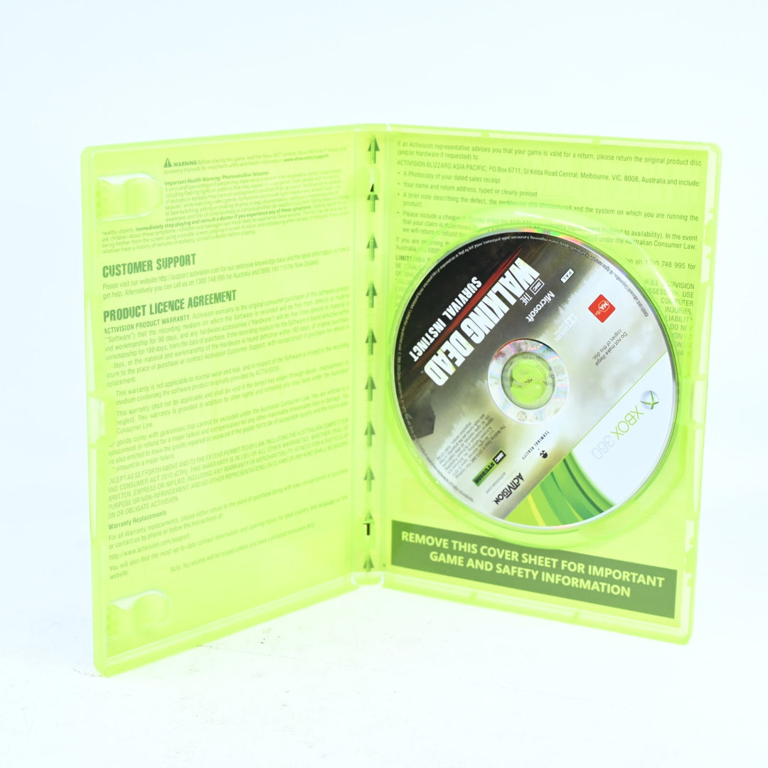 The Walking Dead Survival Instinct - Xbox 360 Game - No Manual - PAL