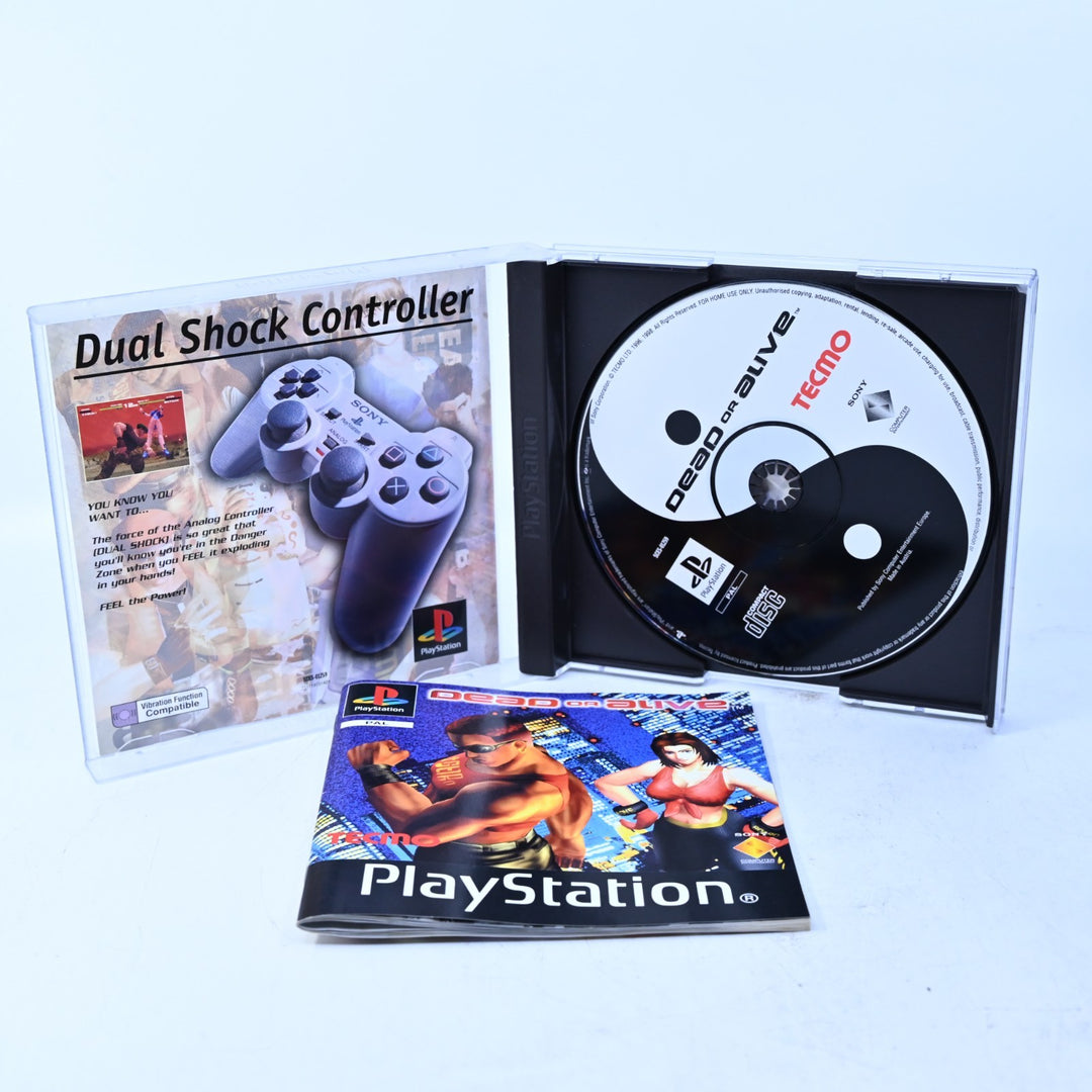 Dead or Alive - Sony Playstation 1 / PS1 Game + Manual - PAL - MINT DISC!