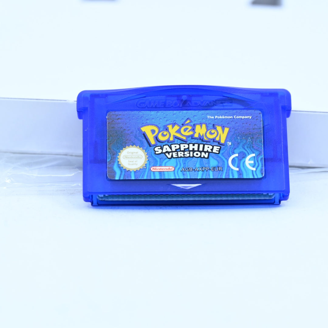 Pokemon Sapphire Version - Nintendo Gameboy Advance / GBA Boxed Game - PAL