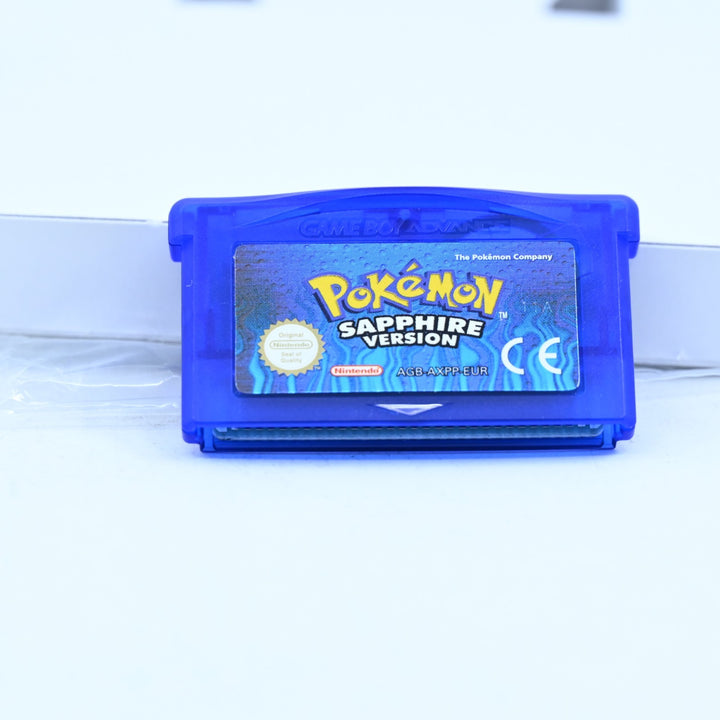 Pokemon Sapphire Version - Nintendo Gameboy Advance / GBA Boxed Game - PAL