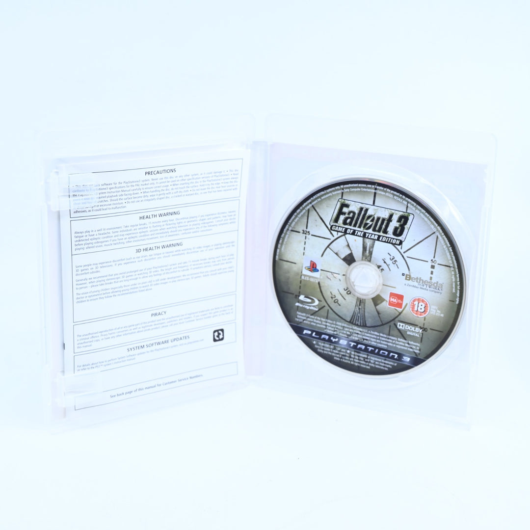 Fallout 3 - Game of the Year Edition - GOTY - Sony Playstation 3 / PS3 Game