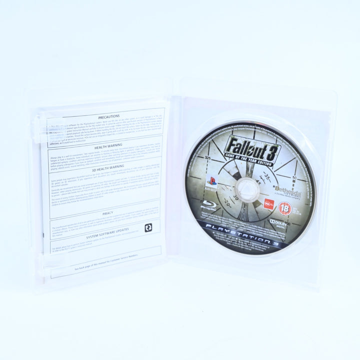 Fallout 3 - Game of the Year Edition - GOTY - Sony Playstation 3 / PS3 Game