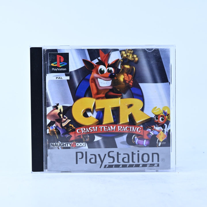 CTR: Crash Team Racing - Sony Playstation 1 / PS1 Game + Manual - MINT DISC!