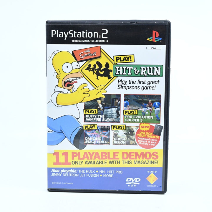 Demo Disc 23 / Jan 2004 - The Simpsons: Hit & Run - Sony Playstation 2 Game