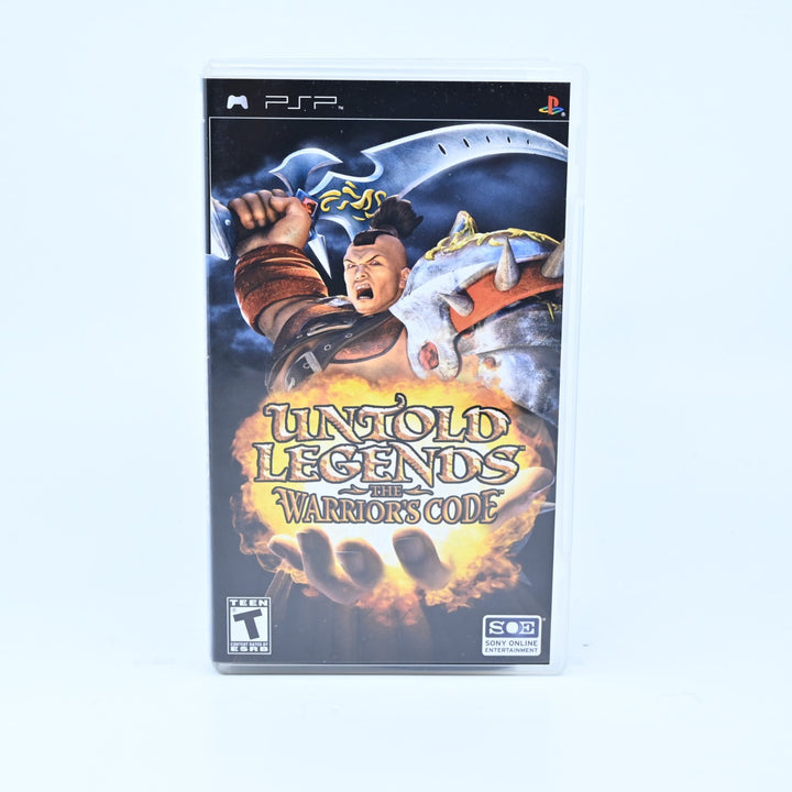 Untold Legends : The Warrior's Code - Sony PSP Game + Manual - Region Free