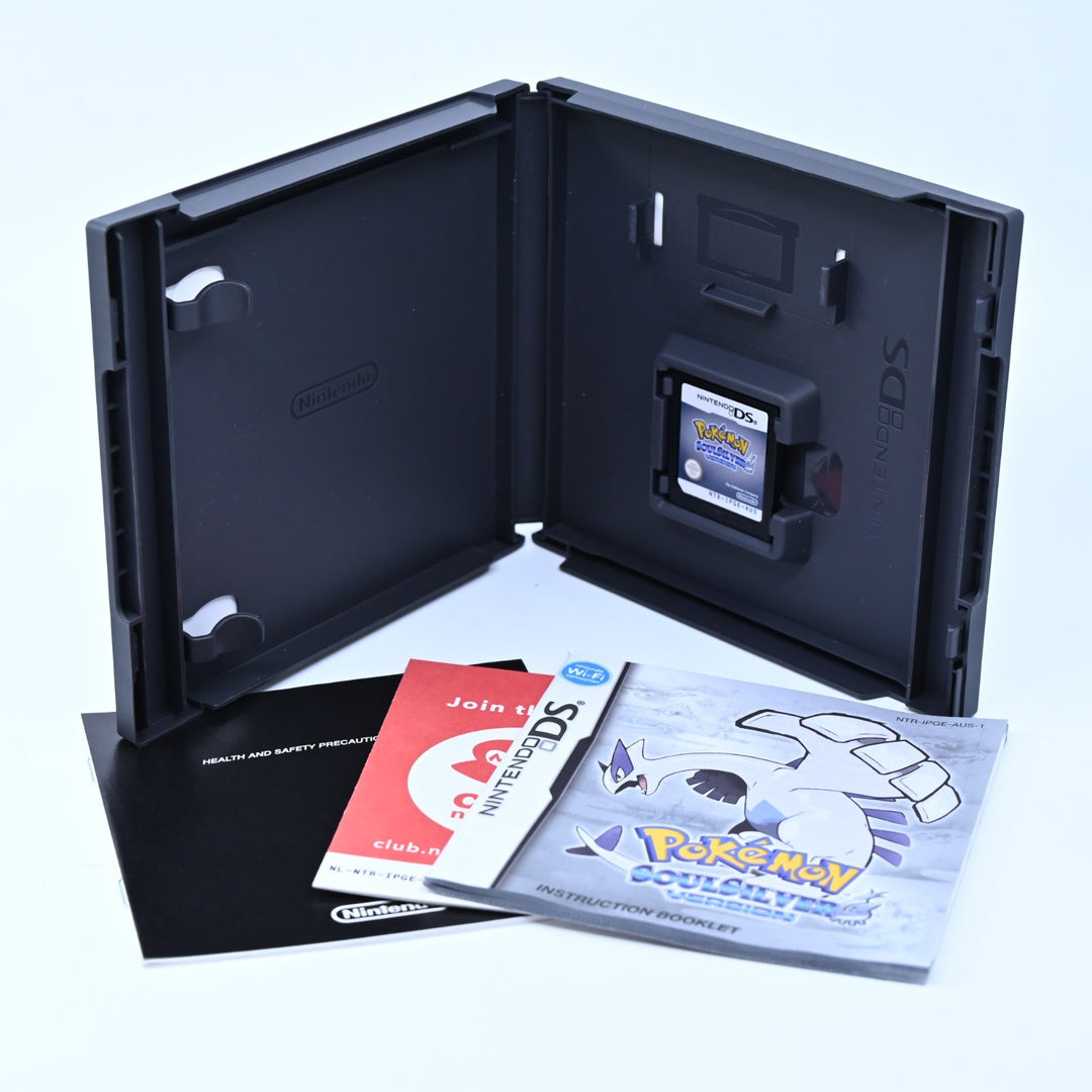 Pokemon SoulSilver Boxed + PokeWalker - Nintendo DS Game + Manual - Soul Silver!