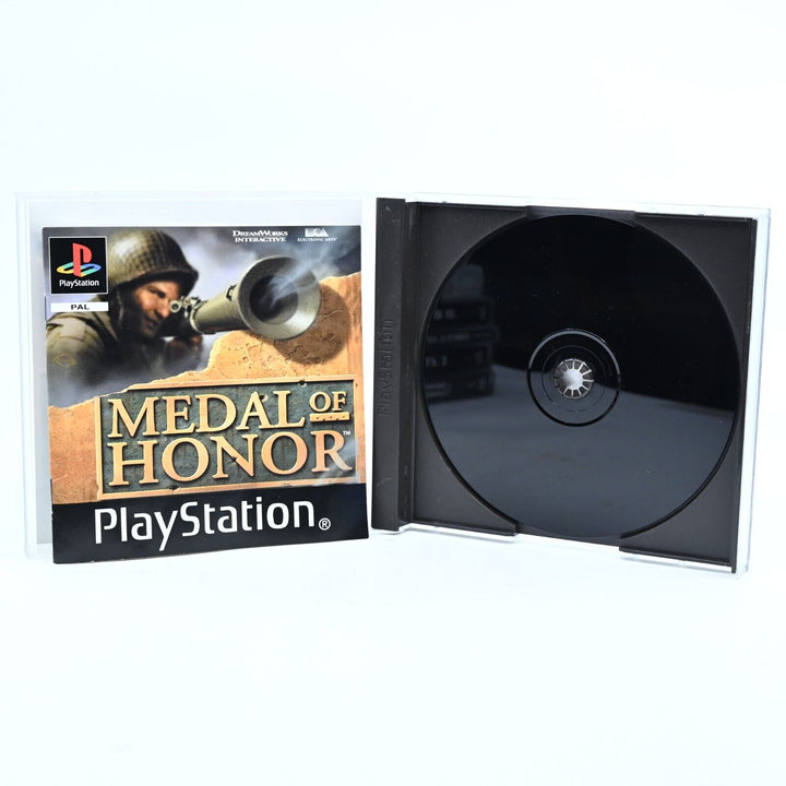 Medal of Honor - Sony Playstation 1 / PS1 Game + Manual - PAL - MINT DISC!