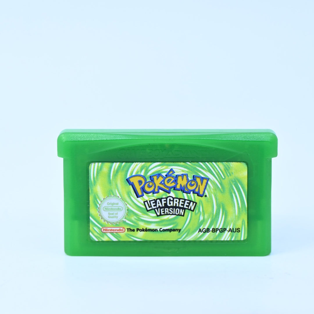 Pokemon LeafGreen Version - Nintendo Gameboy Advance / GBA Boxed Game - AUS PAL