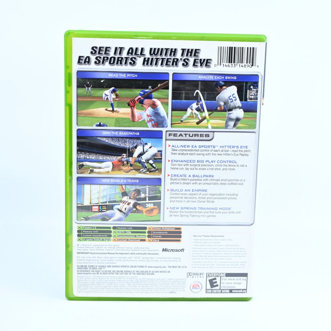 MVP Baseball 2005 - Original Xbox Game + Manual - NTSC-U/C - MINT DISC!