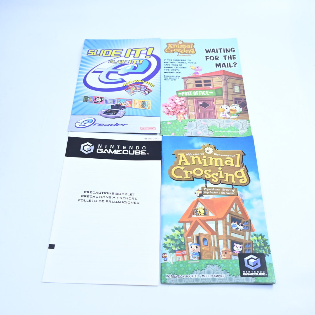 Animal Crossing + Memory Card - Nintendo Gamecube Game + Manual - NTSC-U/C