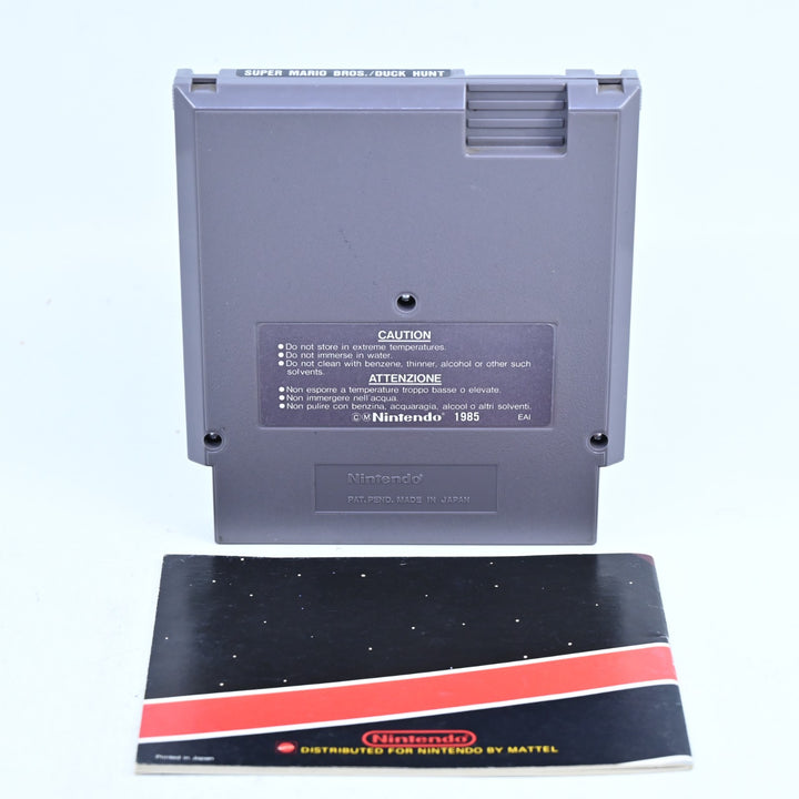 Super Mario Bros / Duck Hunt - Nintendo Entertainment System / NES Game - PAL
