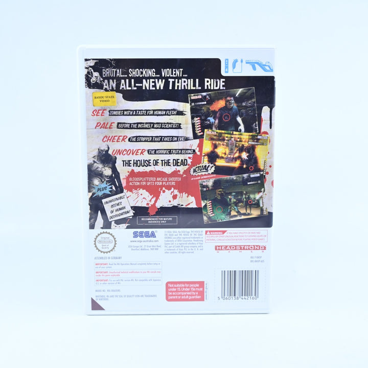 The House of the Dead - Overkill Collector's Edition -Nintendo Wii Game + Manual