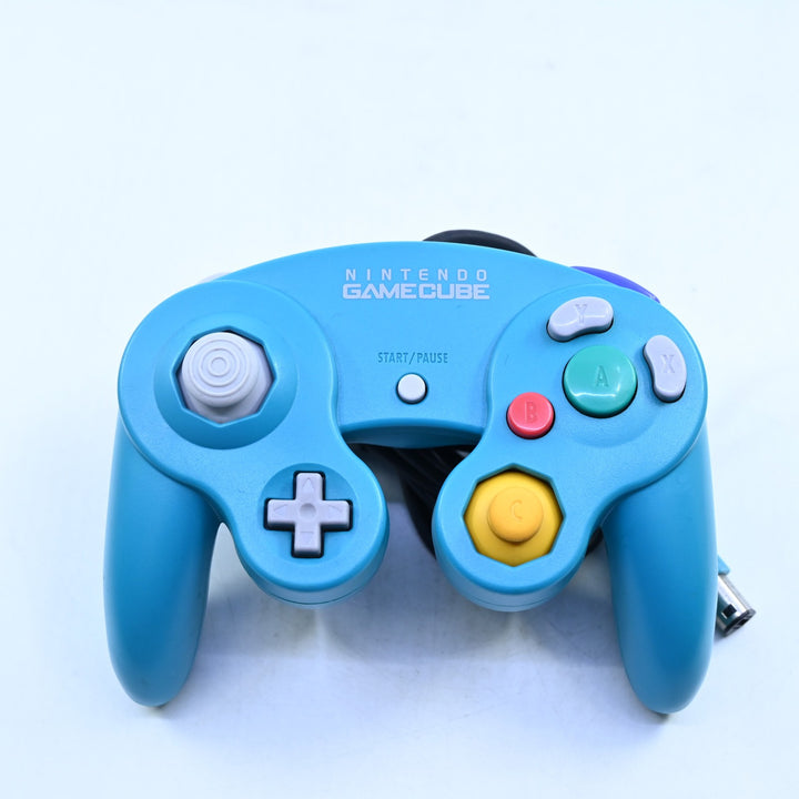 Emerald Blue Gamecube Controller - Nintendo Gamecube Accessory
