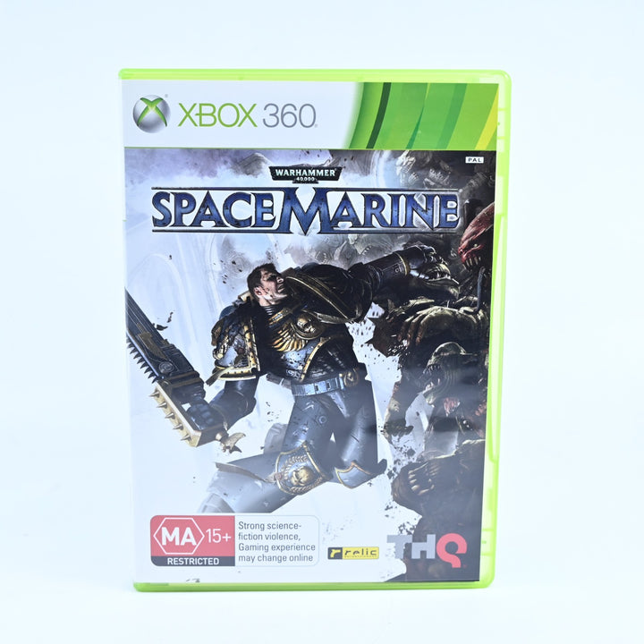 Warhammer 40k: Space Marine - Xbox 360 Game + Manual - PAL - MINT DISC!