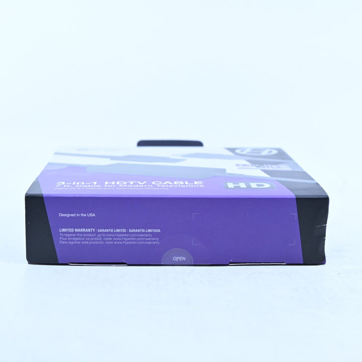 Hyperkin 3-in-1 HDTV Cable - Nintendo Gamecube Accessory / N64 Accessory