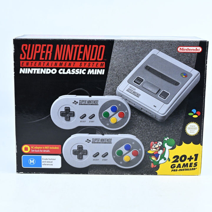 AS NEW! SNES Classic Mini - Super Nintendo / SNES Boxed Console - FREE POST!