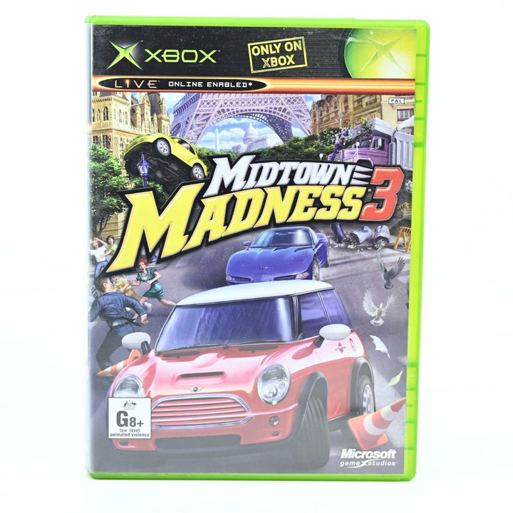 Midtown Madness 3 - Original Xbox Game - No Manual - PAL - FREE POST!