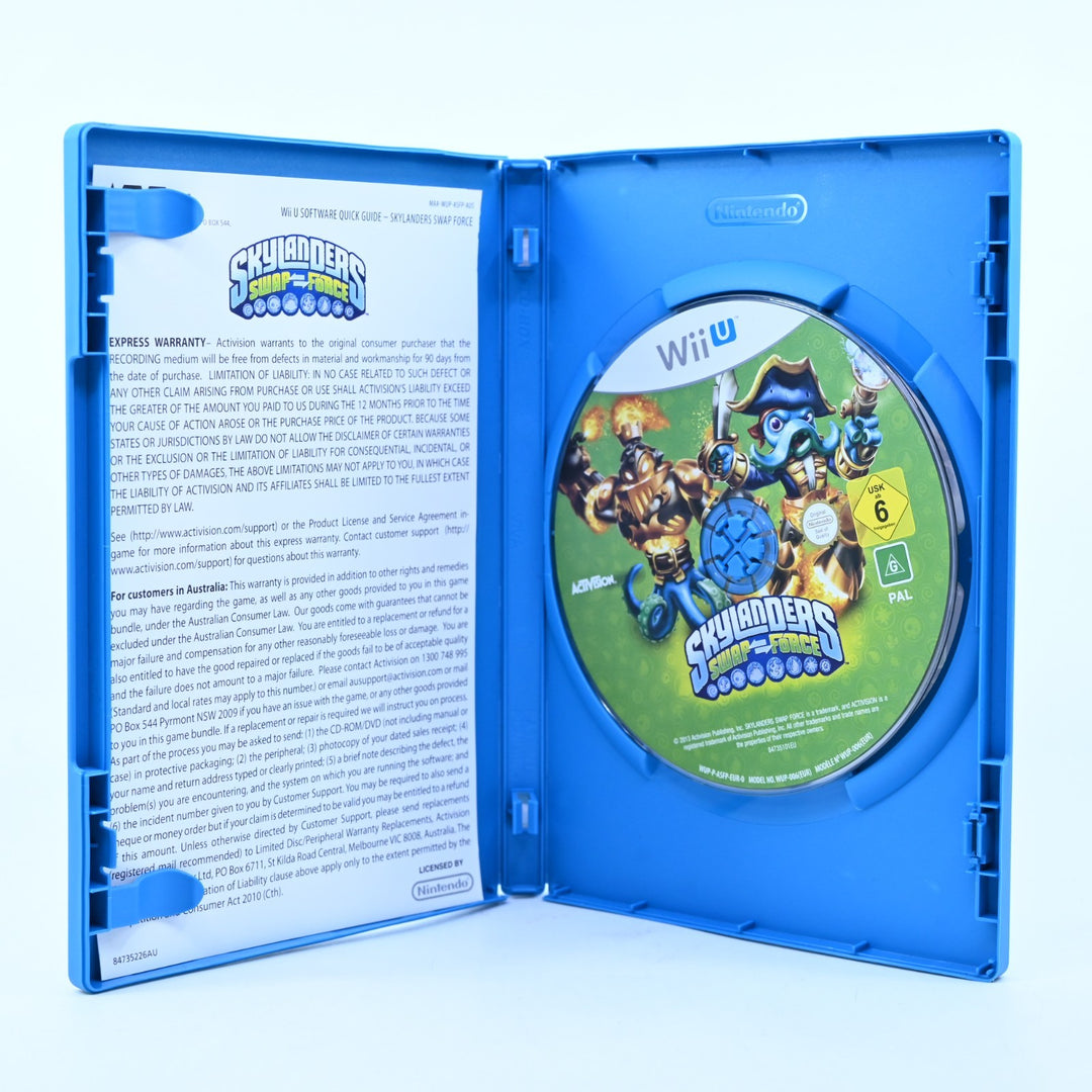 Skylanders Swap Force - Nintendo Wii U Game - PAL - FREE POST!