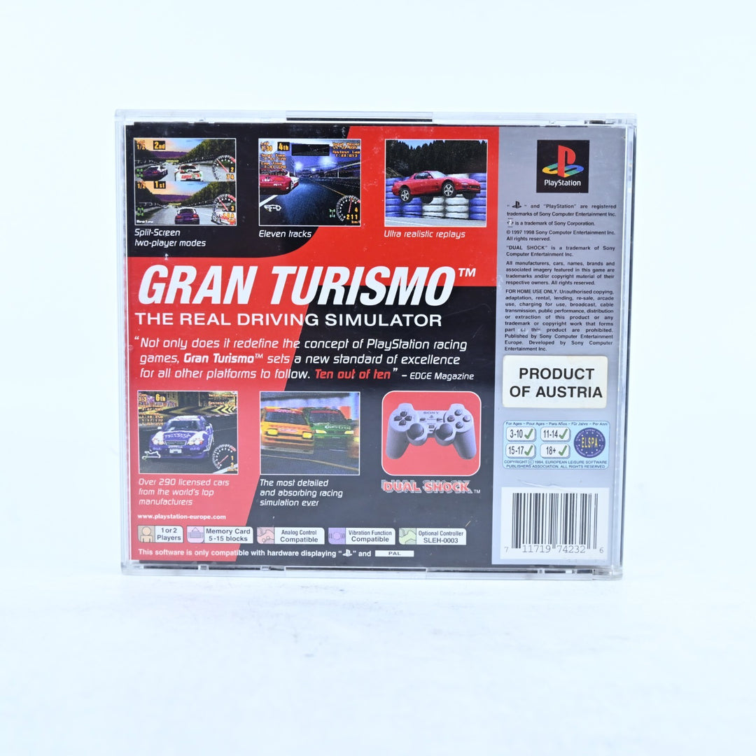 Gran Turismo - Sony Playstation 1 / PS1 Game - No Manual - PAL - MINT DISC!