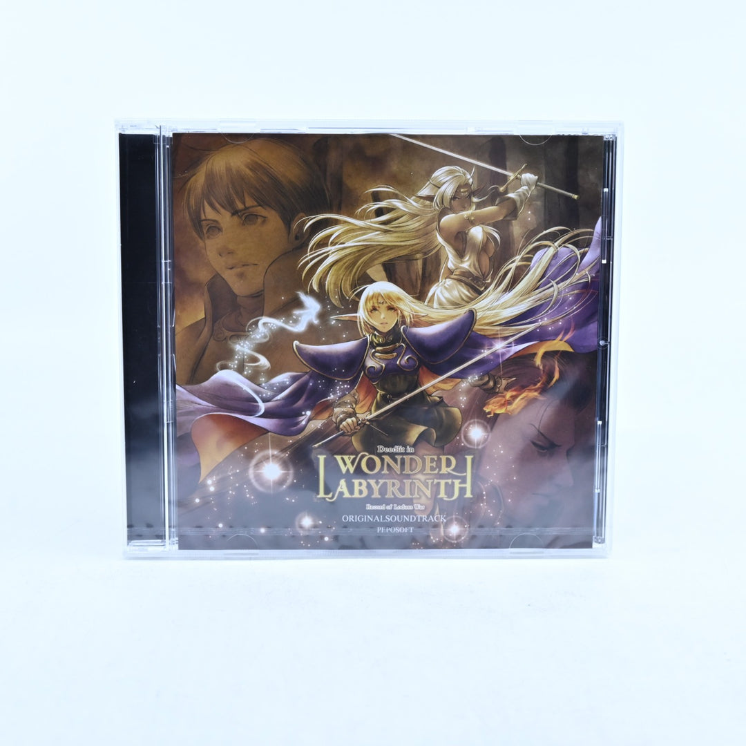 SEALED! Record of Lodoss War: Deedlit in Wonder Labyrinth - Game Soundtrack - CD