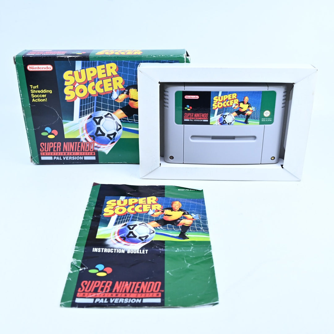 Super Soccer - Super Nintendo / SNES Game - PAL - FREE POST!