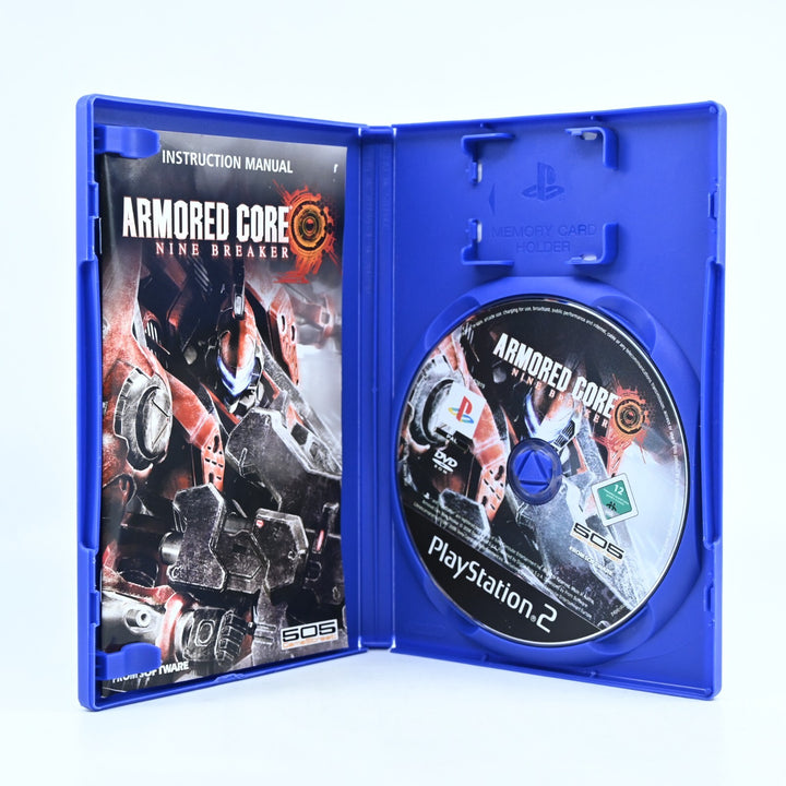 Armored Core: Nine Breaker - Sony Playstation 2 / PS2 Game + Manual - MINT DISC!