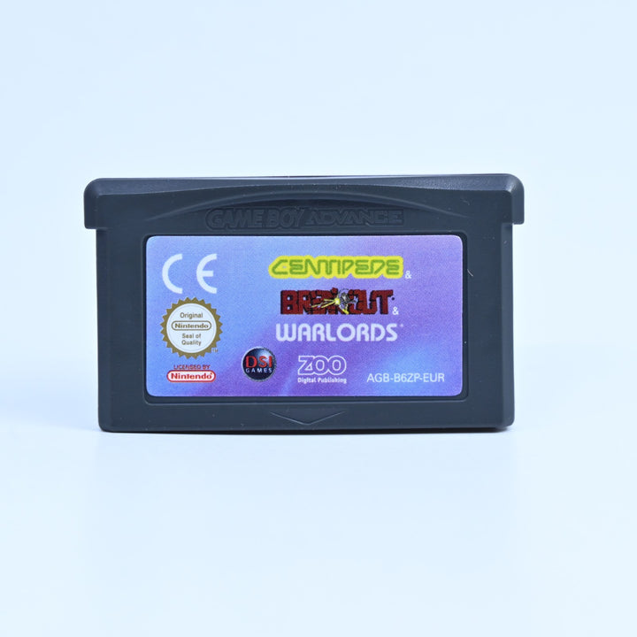 Centipede|Breakout|Warlords - GBA Boxed Game - PAL - FREE POST!