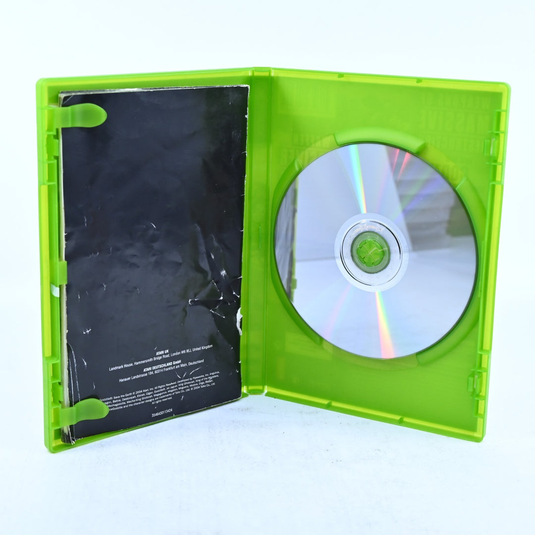 Godzilla: Save the Earth - Original Xbox Game + Manual - PAL