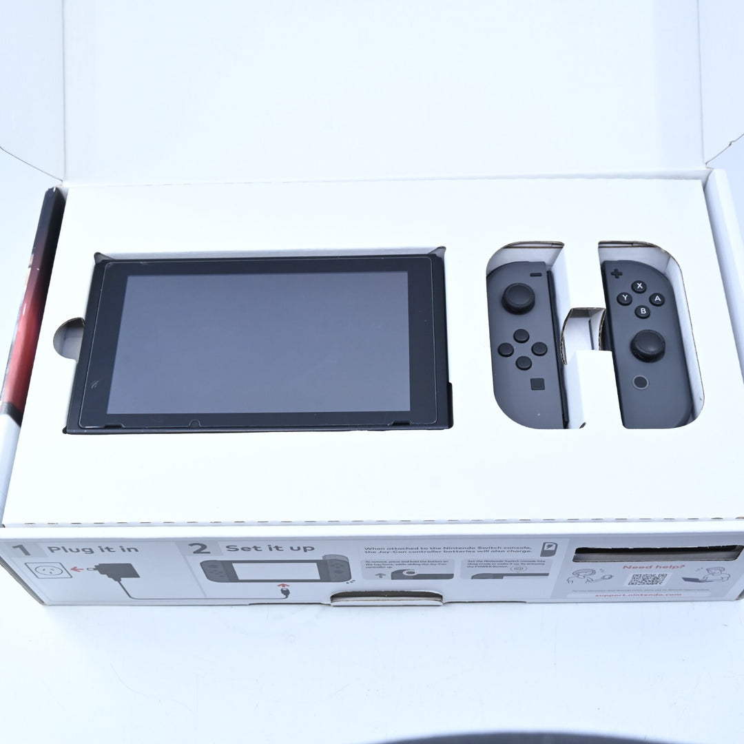 Grey / Grey Nintendo Switch XKW70009  - Nintendo Switch Boxed Console - PAL