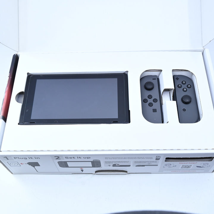 Grey / Grey Nintendo Switch XKW70009  - Nintendo Switch Boxed Console - PAL