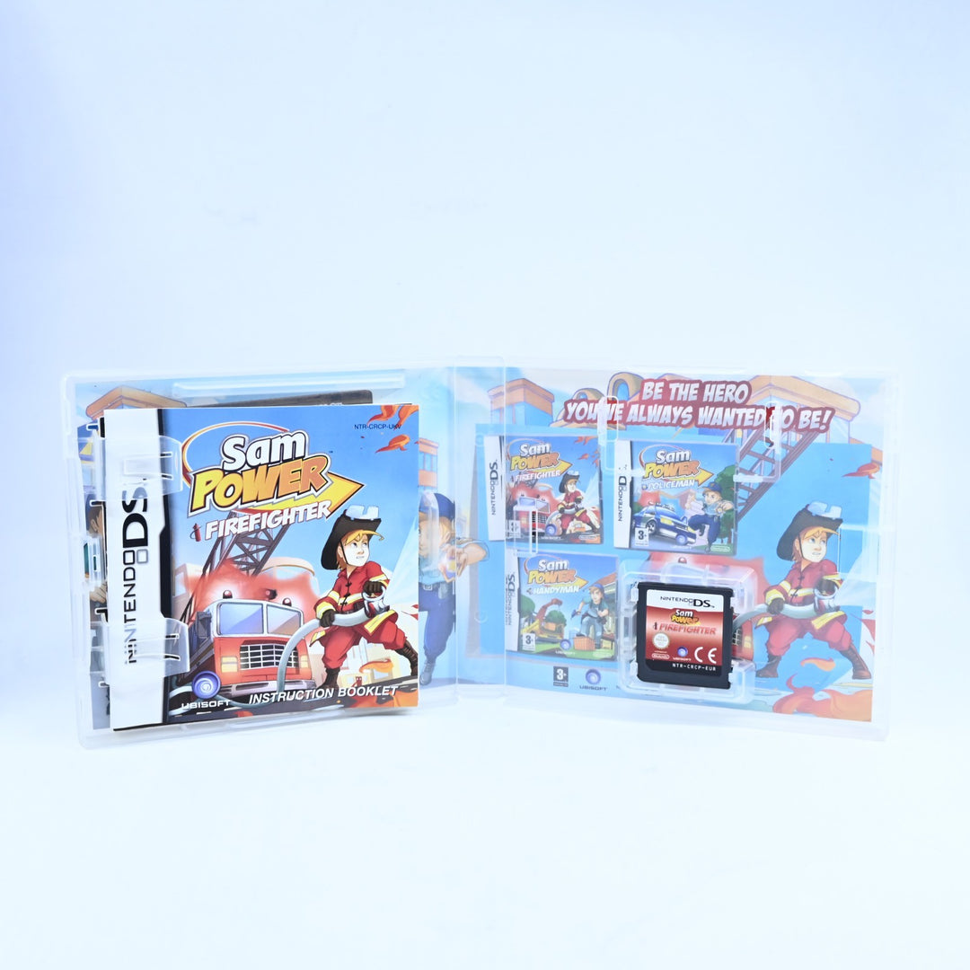 Sam Power Firefighter - Nintendo DS Game - PAL + Manual - FREE POST!