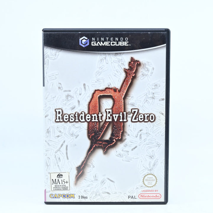 Resident Evil Zero - Nintendo Gamecube Game + Manual - PAL - FREE POST!