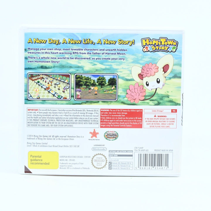 Hometown Story - Nintendo 3DS Game - PAL + Manual - FREE POST!