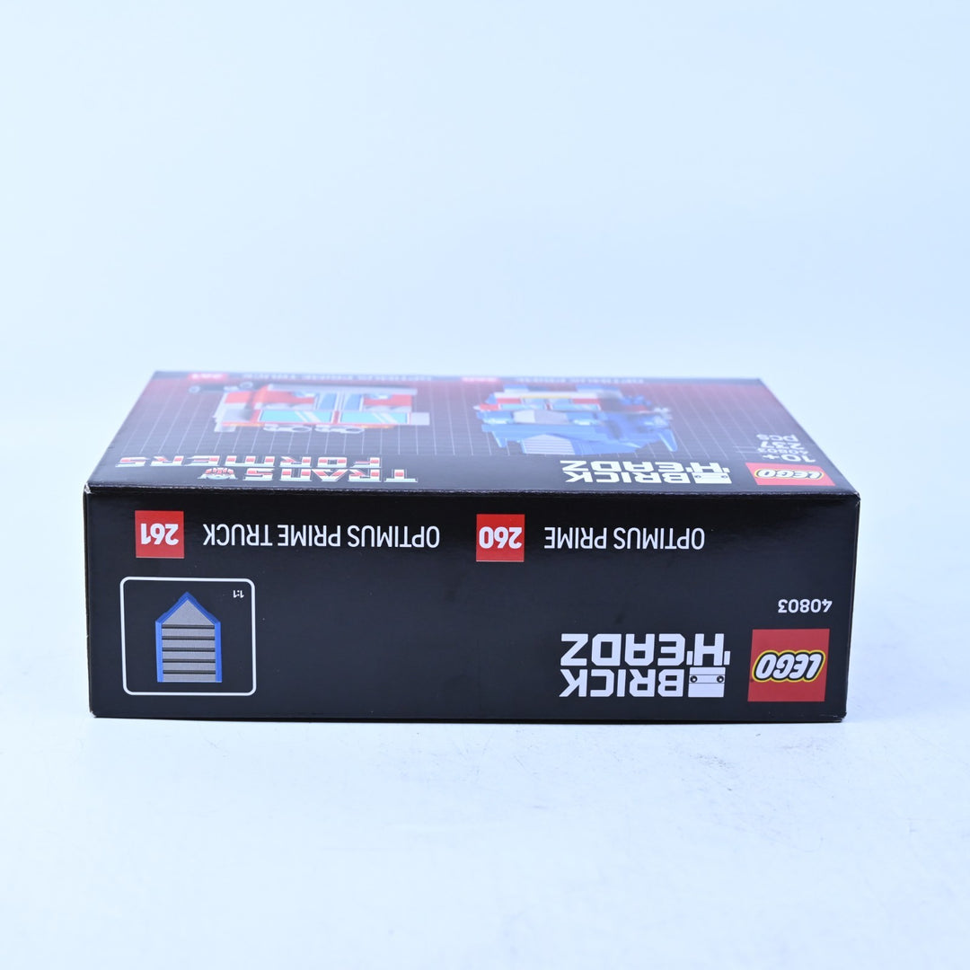 SEALED! LEGO 40803 Brick Heads - Transformers - Optimus Prime &amp; Vehicle - Toy