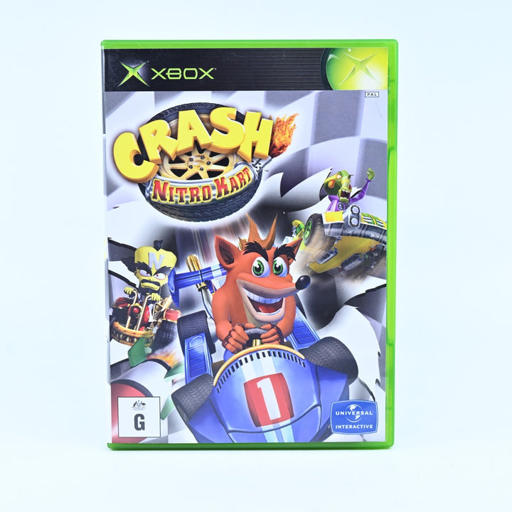 Crash Nitro Kart - Original Xbox Game + Manual - PAL - MINT DISC!