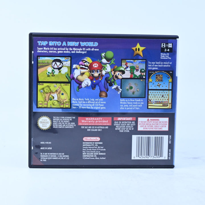 Super Mario 64 DS - Nintendo DS Game - PAL + Manual - FREE POST!