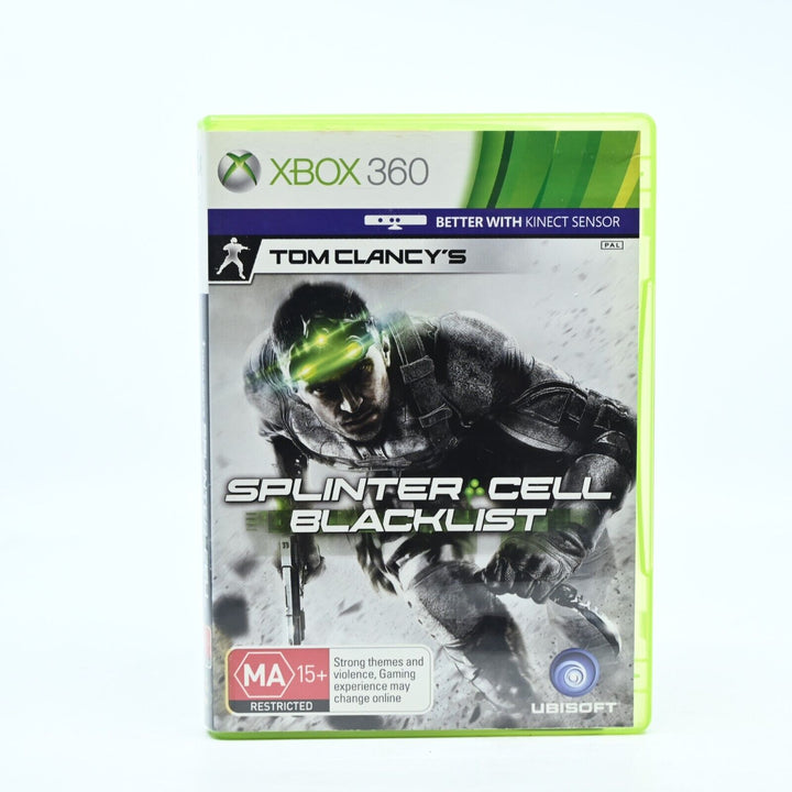 Tom Clancy's Splinter Cell Blacklist - Xbox 360 Game + Manual - PAL