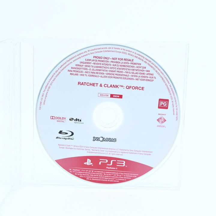 Ratchet & Clank: QForce - Promo Disc - PS3 Game - Disc Only - MINT DISC!