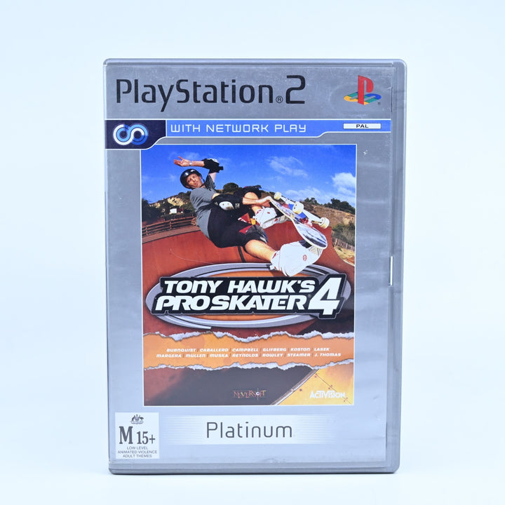 Tony Hawk's Pro Skater 4 - Sony Playstation 2 / PS2 Game - No Manual - PAL