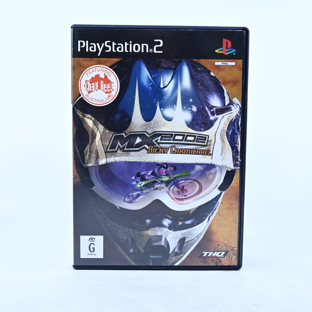 MX2002 featuring Ricky Carmichael - Sony Playstation 2 / PS2 Game + Manual