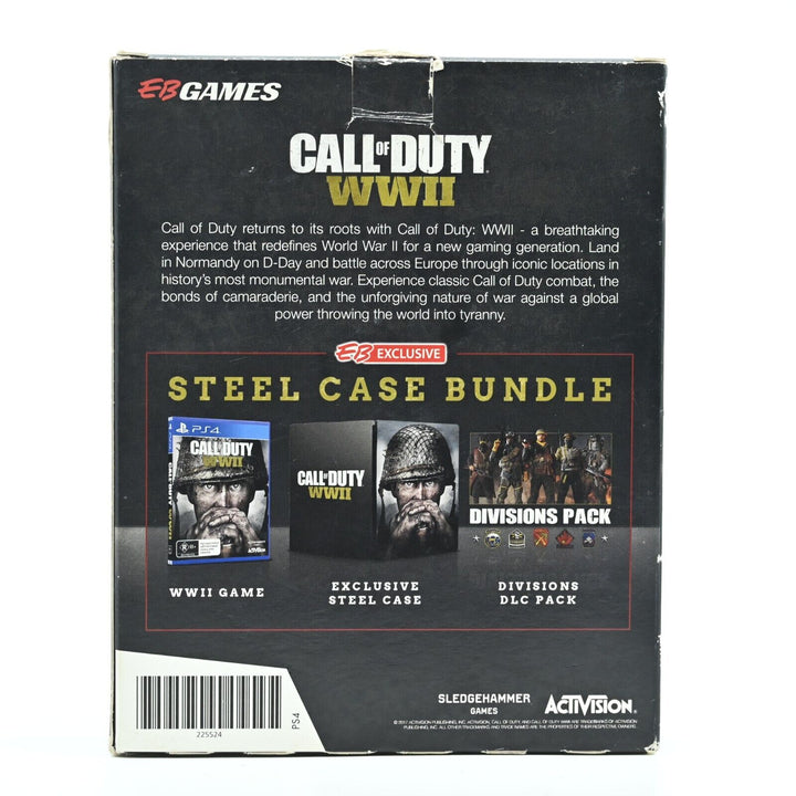 Call of Duty: WWII Steel Case Bundle - Sony Playstation 4 / PS4 Game