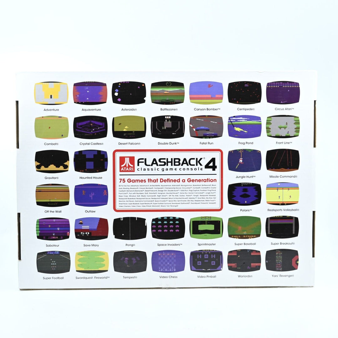 Atari Flashback 4 - Atari Boxed Console - PAL - FREE POST!