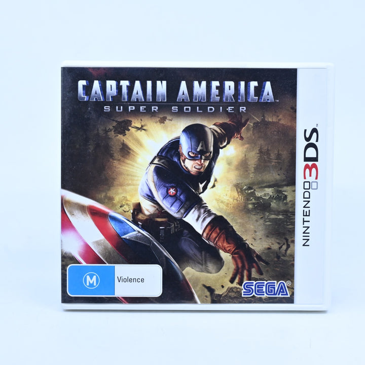 Captain America: Super Soldier - Nintendo 3DS Game - PAL + Manual - FREE POST!