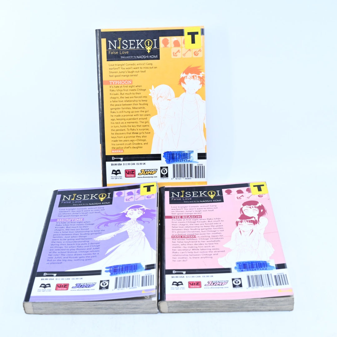 Nisekoi: False Love - Ex-Library - Volumes 5-7 - Naoshi Komi - Viz - Manga